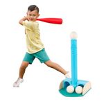 B. toys – Tee Ball Set – Outdoor Baseball Game – Adjustable Height – Hanging Self-Storage – 18 Months + – Tee-Ball Set