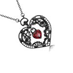 Gothic Skull Black Heart Pendants Jewellery Necklaces Items Mens Punk Stuff Pendant Jewellery Cheap Necklace for Women and Men's