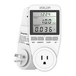 BALDR US Plug Energy Meter Watt Volt Voltage Electricity Monitor Analyzer Power