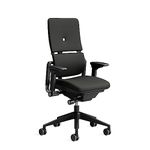 Steelcase Please Ergonomic Office Swivel Chair With Height Adjustable Lumbar Support Black