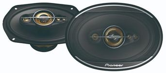 PIONEER TS-A6991F, 5-Way Coaxial Car Audio Speakers, Full Range, Clear Sound Quality, Easy Installation and Enhanced Bass Response, Deep Basket 6” x 9” Oval Speakers