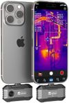Thermal Master P1 Thermal Camera for iPhone & Android (USB-C), 320 x 240 X³ IR Resolution, Professional Thermal Imaging Camera -20°C to 600°C, Ideal for HVAC and Water Leak Detection - P1 Grey