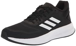 adidas Women's Duramo 10 Runnning, Black/White/Black, 9