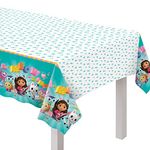 amscan Gabby's Dollhouse Plastic Party Table Cover - 54" x 96" | Multi-Color | 1 Pc.