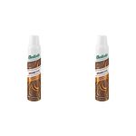 Batiste Dry Shampoo in Brunette with a Hint of Colour 200ml, No Rinse Spray to Refresh Hair in Between Washes, No White Residue for Brown Hair (Pack of 2)