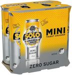 Solo Zero Sugar Mini Cans, 6 X 275ml