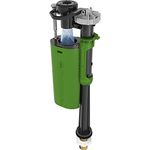 Fluidmaster 6420-D-001-P30 6000 B/E Delayed WC Fill Valve, Black,Green