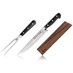Cangshan TV2 Series 1022728 Swedish Sandvik 14C28N Steel Forged 2-Piece Carving Set