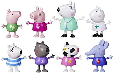 Peppa Pig and Friends Meet Dr. Polar Bear Character 8 Pack