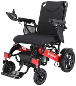 DX14 Rubicon - Longest Range 25 Miles of Freedom: Airline Approved Electric Wheelchair with Dual 12AH Lithium Batteries, Powerful 2x300W Motors (Model6)