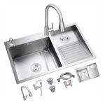 Double Bowl Laundry Sinks