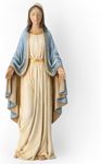 BC Catholic Blessed Virgin Mary Statue, Holy Mother Figure for Altar, Catholic Home Decor, Religious Gifts to Mom，12.5" H, Hand Painted Classical Renaissance Sculpture Masterpiece by Buildclassic