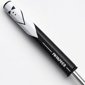 iWinpros Putter Grip Size 3.0, Lightweight Golf Putter Grip, Textured Comfort Design for Superior Control, Anti-Slip Pattern Polyurethane Grips for Golf (Black)