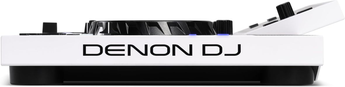 Denon DJ SC LIVE 4 White DJ Controller – 4-Deck Performance