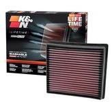 K&N Engine Air Filter: High Performance, Premium, Washable, Replacement Car Air Filter: Compatible with 2013-2019 Dodge Ram Truck L6 DSL/V8 FI (2500, 3500, 4500, 5500), 33-5005