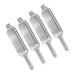 Replacement Burner Kit for Kenmore 415.162320, 463366506, 463352505, Char-Broil 466454405, 463454205, 463464506, 463453305, Gas Grill Models, Stainless Steel Grill Burner, 13-5/8" x 3-3/8" (4PK)