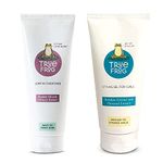 TRue FRoG Style And Define Duo, Leave-In Conditioner- 200G And Styling Gel For Curls - 150Ml For Frizz Free And Humidity Proof Curls Fro Curly (Combo Pack Of 2), Citrus, 200 Millilitre