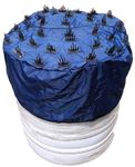 Plastic Hari Water Tank Protection Cover (Spikes) Universal Size Single Pcs (500 Ltr Roof Cover Large)