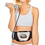 Electric Vibrating Massager Waist Trimmer Slimming Heating Belt with, Weight Loss Burning Fat on Belly Abdomen Leg Tight Arm Shoulder Back Neck Full Body, Pain Relief in Office Home & Car