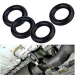 O-Ring Car Exhaust Rubber Hanger Insulator Bracket Bushing Mount Universal 4Pcs