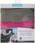 JJ Cole Car Seat Cover, Sassy Bright Pink Wave