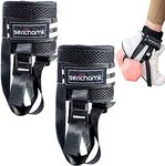 Adjustable Foot Weights Ankle Straps Dumbbell Attachment for Feet 2pc - Leg Curl Kickbacks, Leg Extensions Booty Workouts