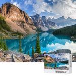 Jigsaw Puzzles for Adults,Puzzles for Adults 1000 Pieces Moraine Lake Puzzles Landscape Puzzles, Italy Nature Jigsaw Puzzles for Adults 1000 Pieces and Up, Puzzle Gifts for Family