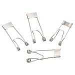 PATIKIL 52x19mm Downlight Spring Clips, 10 Pack Emitting Diode Recessed Lighting Accessories Securing Clamps for Ceiling Lamp