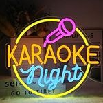 CKTBLEY Karaoke Night Neon Sign Mus