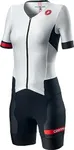 Castelli Women's Free Sanremo 2 Short Sleeve Tri Suit (White, Large)