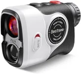 Bestsee Golf Laser Rangefinder with Slope, 1500Y Range Finder, 0.3s Flagpole Locking Vibration, 7X Magnification, Magnet Stripe, 85% Transmission Lens for Golfing/Hunting, Golf Accessories for Men