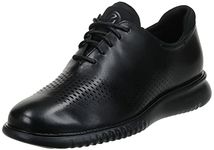 Cole Haan Mens 2.Zerogrand Laser Wingtip, Black Leather, 12-W US