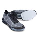 KR Strikeforce Flyer Mesh Mens Athletic Bowling Shoe Black Grey