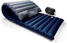 ZOOOBELIVES Extra Thickness | Wide Plus Sleeping Pad with Built-in Pump, Inflatable Camping Mattress of Ultimate Comfort for Car Camping, Tent, and Backpacking, Lightweight & Compact – Airlive2000P