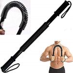 MOC Carbon Steel Spring Power Twister Bar For Upper Body Workout Flexible Strength Rod For Biceps And Chest workout