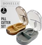 Doselle 2PCS - Pill Cutter Splitter