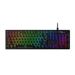 HyperX Alloy Origins Mechanical USB Gaming Keyboard Software Controlled Light and Macro Customization, Compact Form Factor, Tactile Switch, Aqua - RGB LED Backlit, Black (HX-KB6AQX-US)