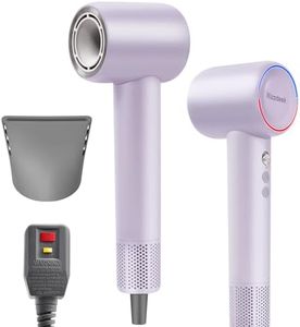 Rizzdeek Professional Blow Dryer, 110,000 RPM High-Speed 300M Negative Ions Brushless Hair Dryer for Frizz-Free Shine, Intelligent Thermo-Control Fast Drying, Lightweight Quiet with Magnetic Nozzle