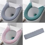 Gukasxi 3 pcs Soft Thicker Toilet S