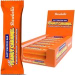 Barebells Protein Bars | 16g protein low carb chocolate bars | after workout low calorie snacks 12 x 55g (Soft Bars Peanut Caramel)