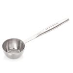 HAZEL Stainless Steel Ladle With Handle | Doya/Loti Tea Pourer Loti Tea Pourer Canteen Server (Soup Ladle (Large), Set Of 1), 10 Centimeters