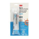 3M Marine 5200 Adhesive Sealant, White, 3 oz