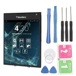 For Blackberry Passport Q30 LCD Display Screen Assembly Touch Display Replacement with Removal Repair Tool Kit for Blackberry Passport Q30 SQW100-1