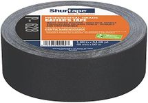 Shurtape P- 628 Professional Grade, Coated Gaffer's Tape, Social Distancing Marking, 48mm x 50m, Black, 1 Roll (138775)