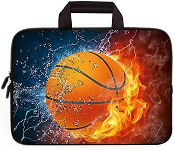 11" 11.6" 12" 12.1" 12.5" inch Laptop Carrying Bag Chromebook Case Notebook Ultrabook Bag Tablet Cover Neoprene Fit Samsung Google Acer HP DELL Lenovo Asus (Basketball)