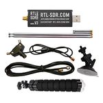 RTL-SDR Blog V3 R860 RTL2832U 1PPM TCXO HF Bias Tee SMA Software Defined Radio with Dipole Antenna Kit