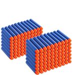 150 Refill Darts Foam Ammunition Compatible with Nerf Gun Elite, Darts Bullets fit for N-Strike Elite Series Blasters, Dart Accessories fit for Nerf Blaster Battle Boy Party Favor, Blue