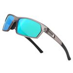 Karsaer Polarized Sports Sunglasses for Men Women Youth Baseball Cycling Running Glasses UV400 Protection E1193