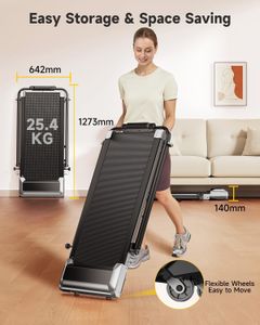 3-in-1 Folding Treadmill – 2.5HP Motor, Compact Home Fitness