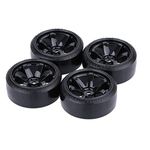 GoolRC 4Pcs/Set 1/10 Drift Car Tires Hard Tyre for Traxxas HSP Tamiya HPI Kyosho On-Road Drifting Car